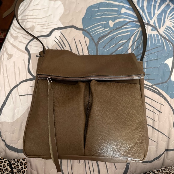Vince Camuto Bags Olive Green Crossbody Bag Poshmark